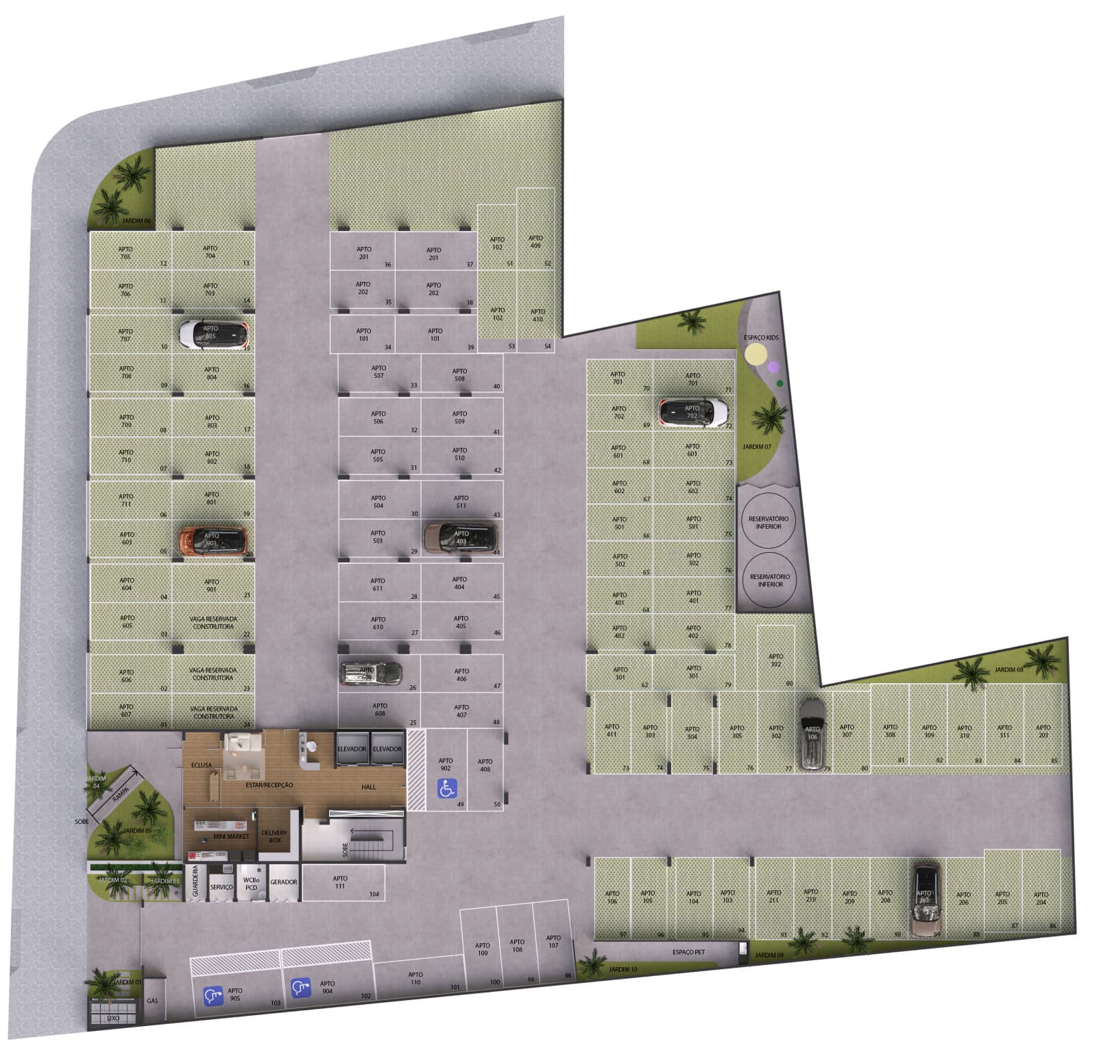 Planta do Pavimento Térreo
